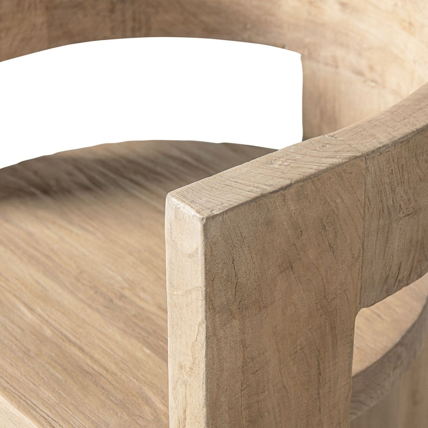 The Ashbourne Reclaimed Elm Accent Dining Chair