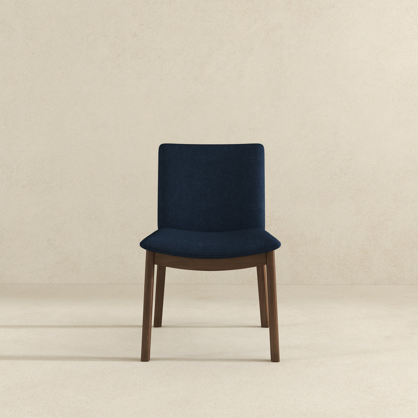 The Harwich Navy Linen Dining Chairs — Set of 2