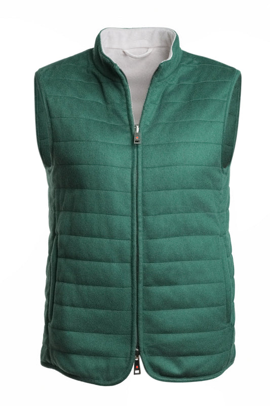 Kired by Kiton REA Cashmere Reversible Vest