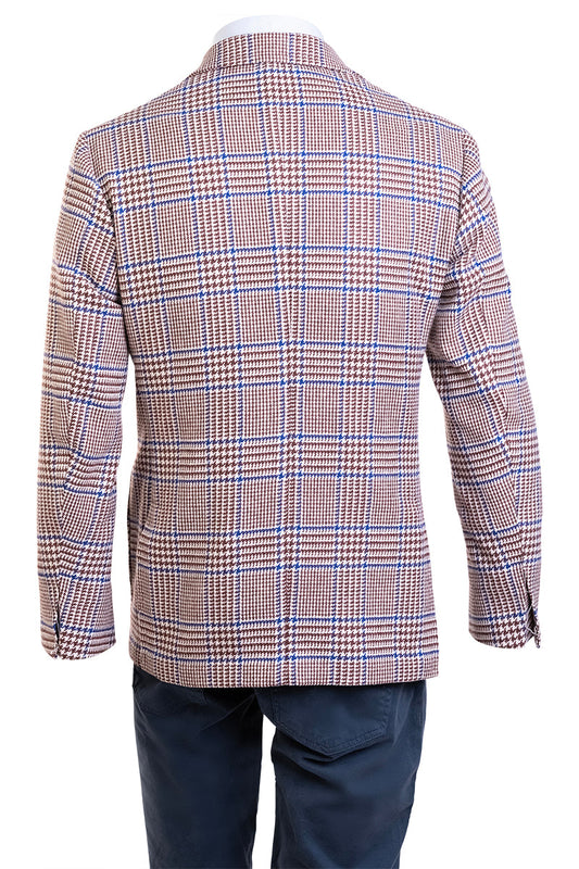 Sartorio Prince of Wales Wool Sport Jacket
