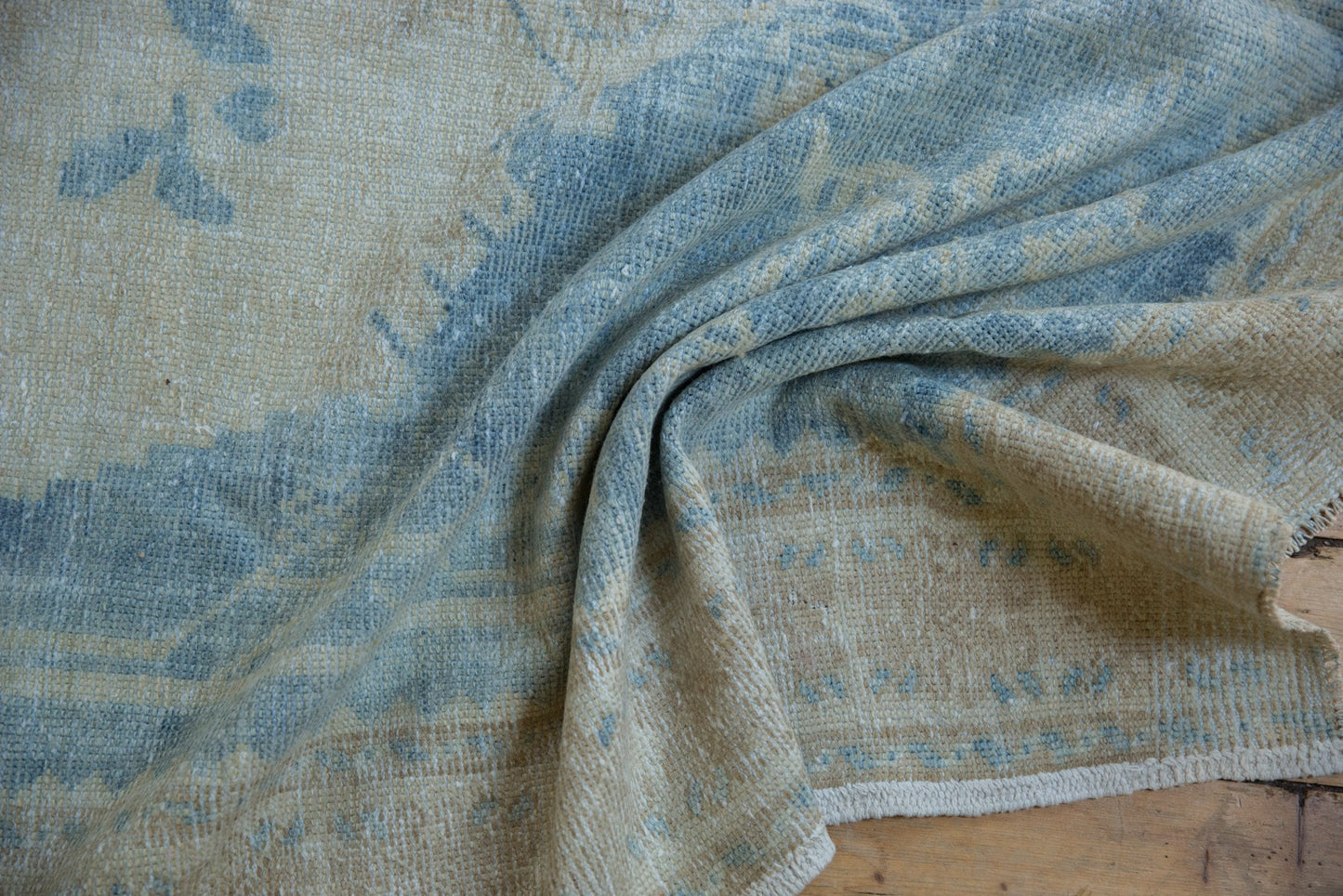 5x8 Vintage Distressed Oushak Carpet