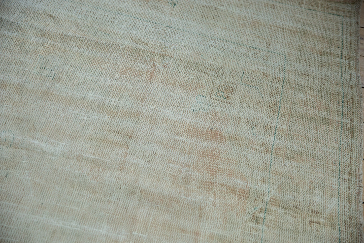 6x8.5 Vintage Distressed Oushak Carpet