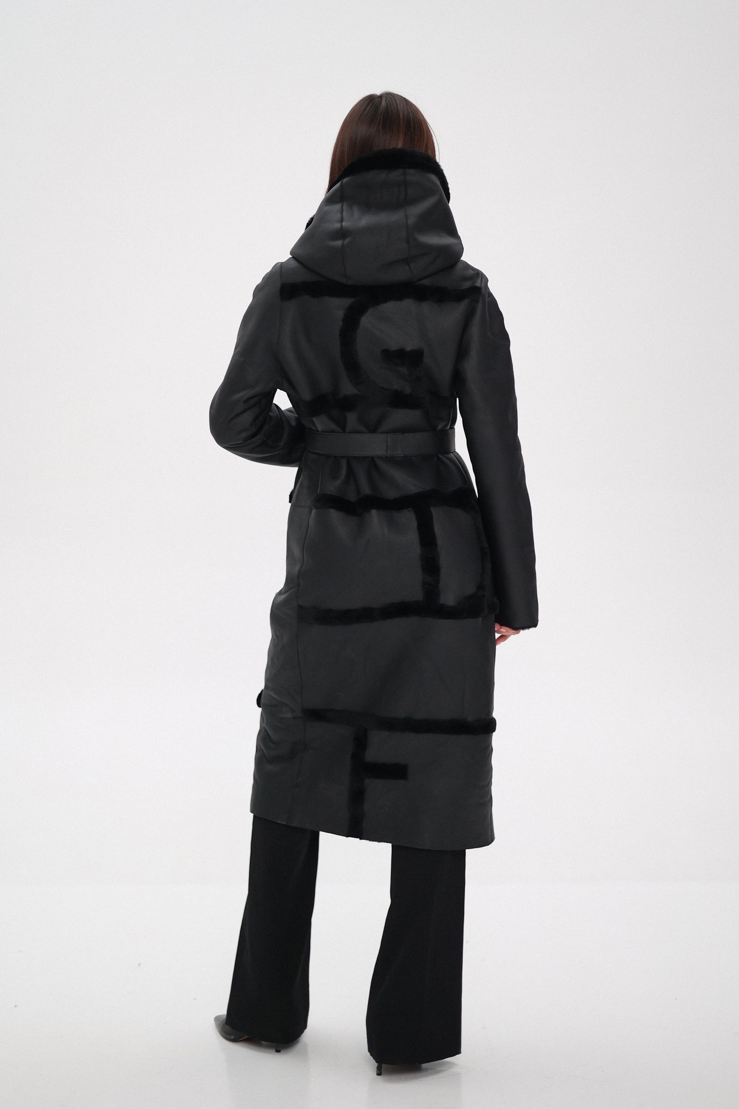 Genuine Shearling Lamb Leather ⇆ Reversible Coat