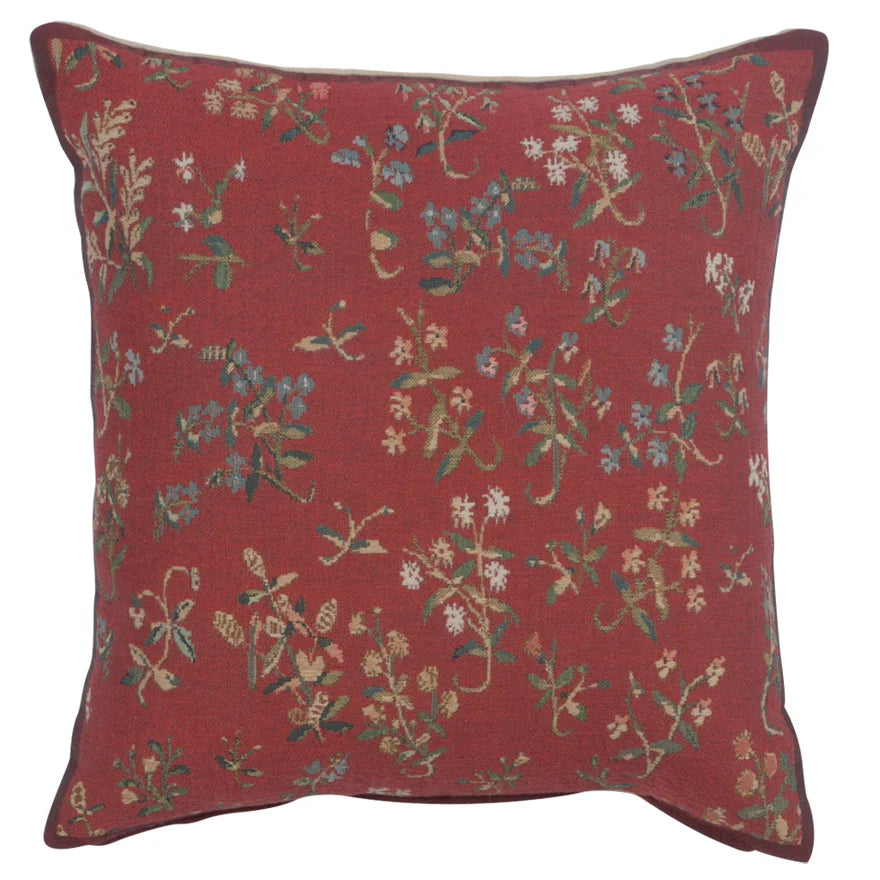 The Licorne Mille Fleurs II Tapestry Cushion Cover