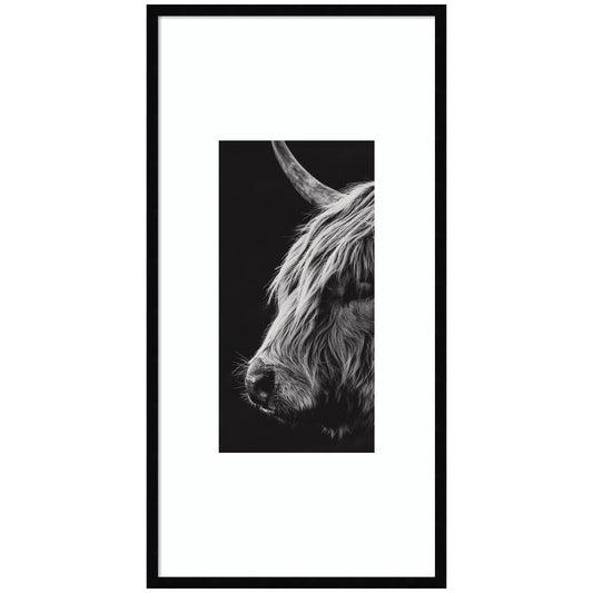 Scottish Highland by Crystal Lynn Collins Framed Wall Art Print