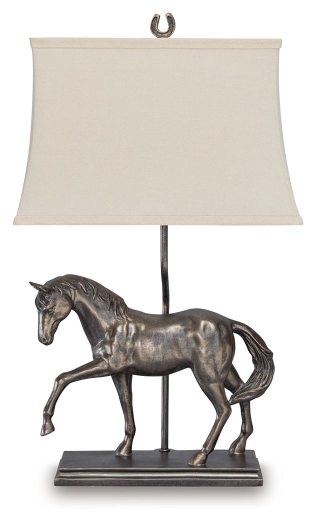 The Bridle House Equestrian Table Lamp