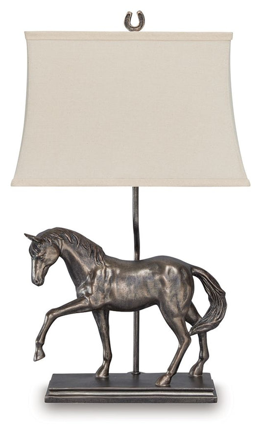 The Bridle House Equestrian Table Lamp