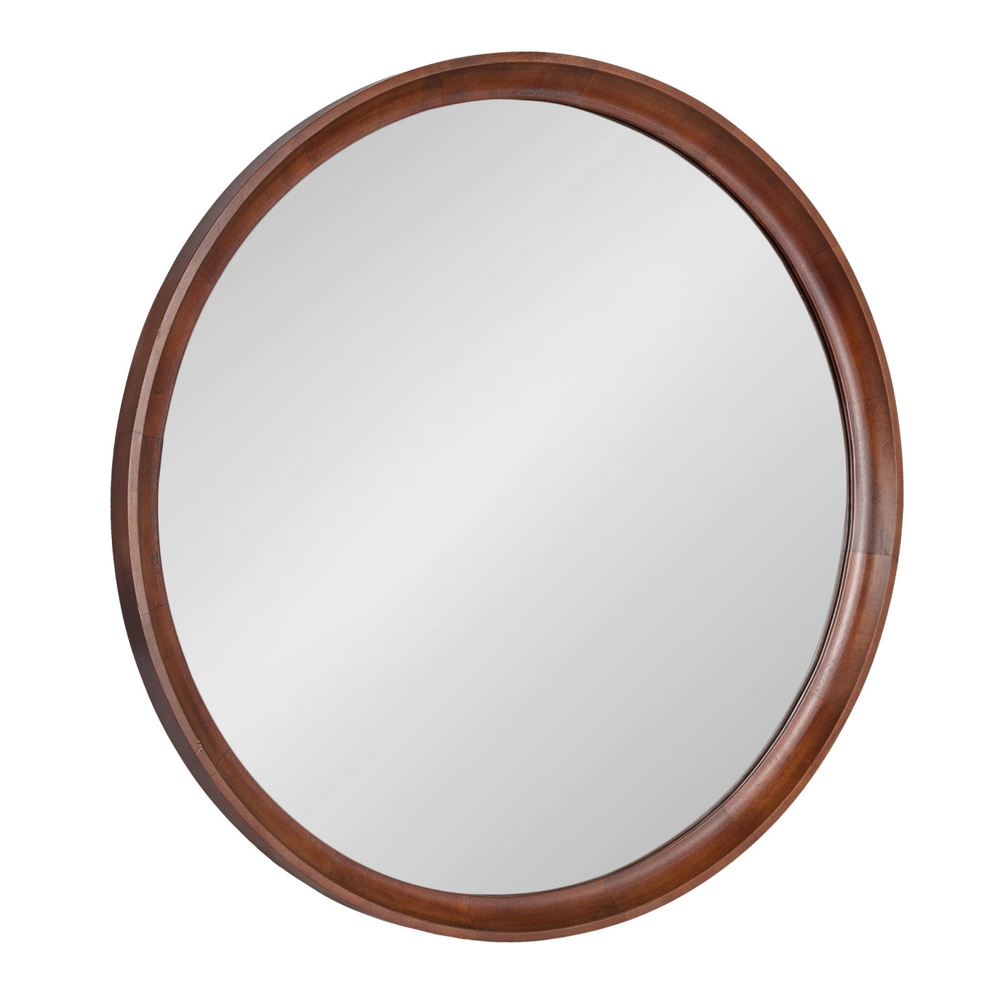 Hatherleigh Round Wood Wall Mirror