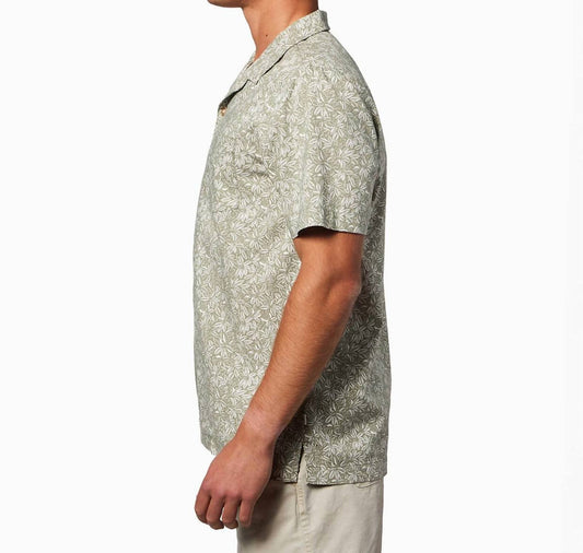 Palms Short Sleeve Button Up Shirt