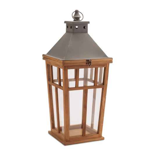 The Wycliffe Wood & Iron Estate Lanterns | Set of 2