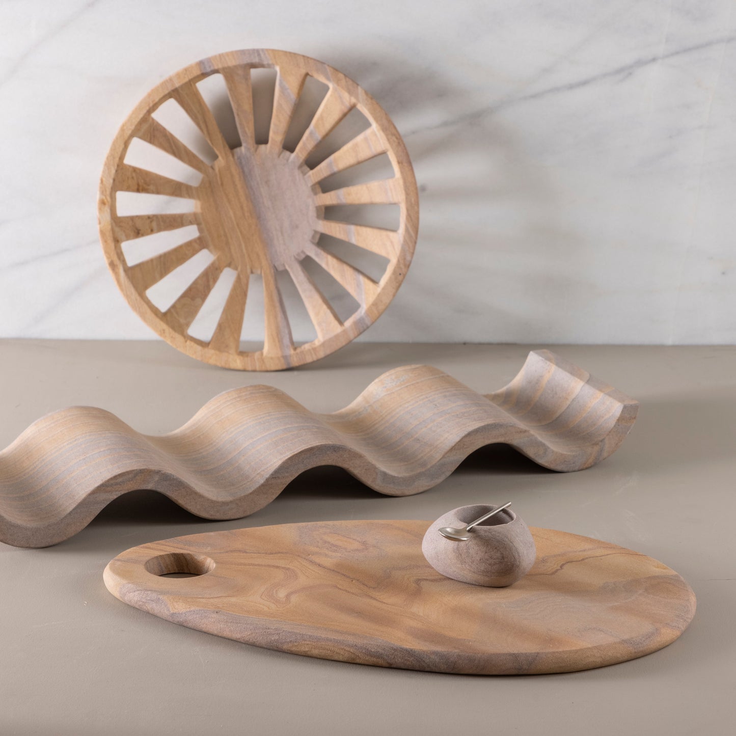 Rainbow Sandstone Bowl