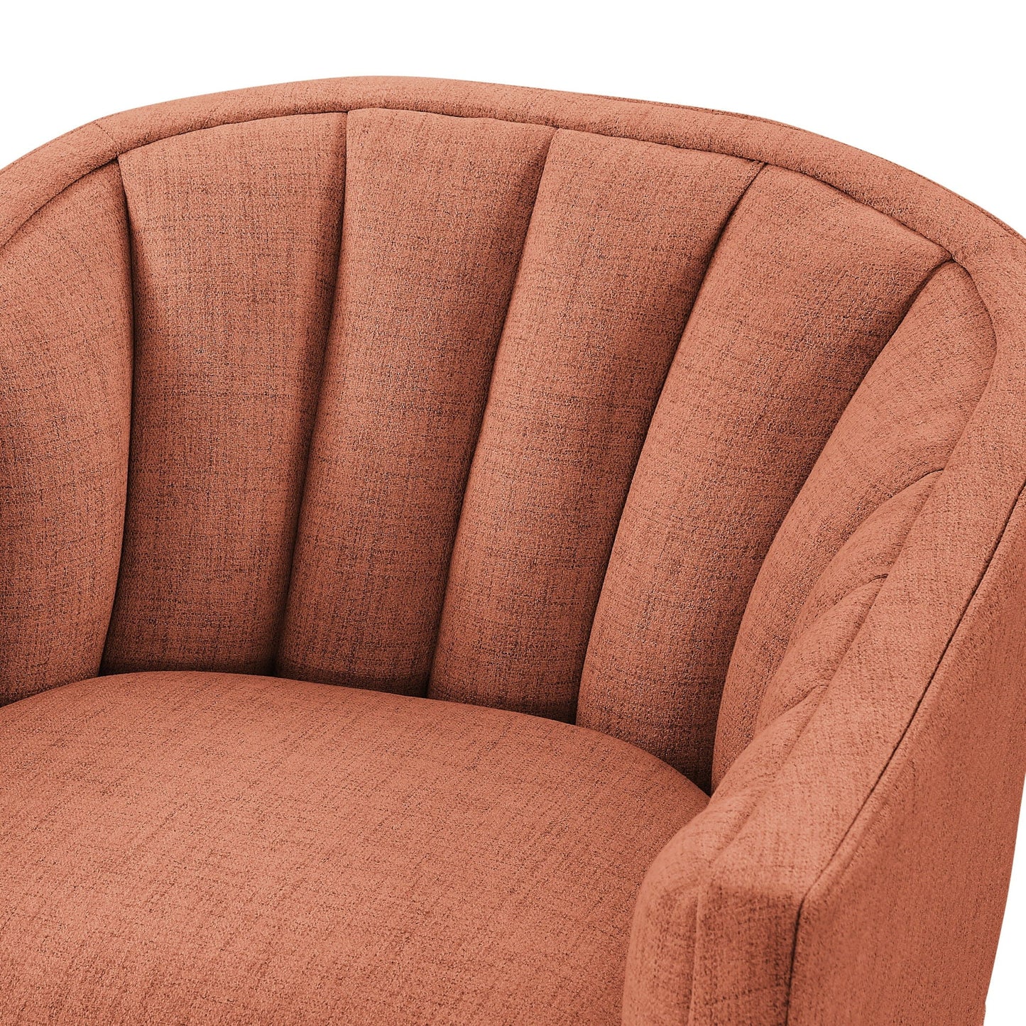 The Ashbourne Skirted Swivel Accent Chair