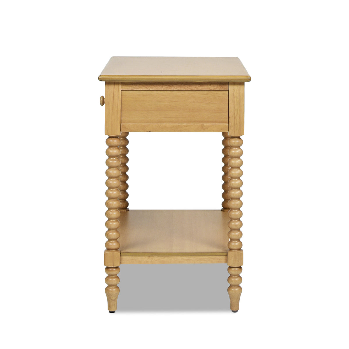 The Coastal Library Turned Wood Side Table