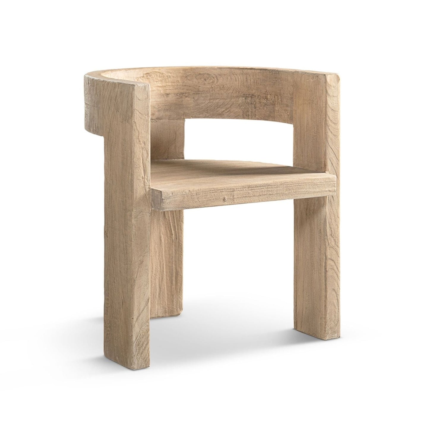 The Ashbourne Reclaimed Elm Accent Dining Chair