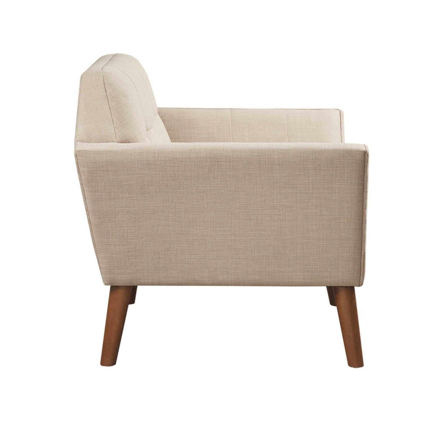 ***Modern Lounge Chair With Button Tufting