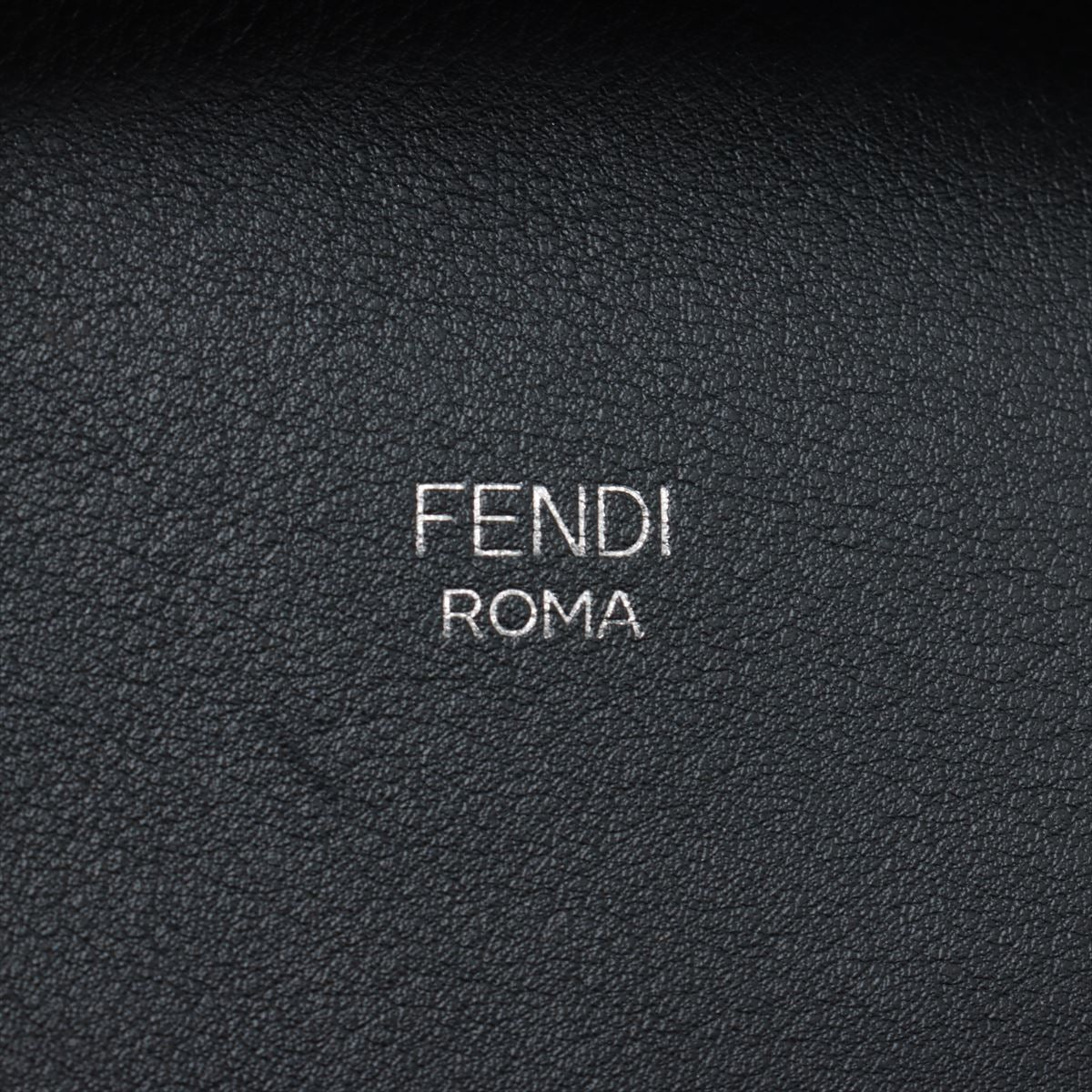 Fendi By The Way Mini Leather 2 Way Handbag Black 8BL124  #2478