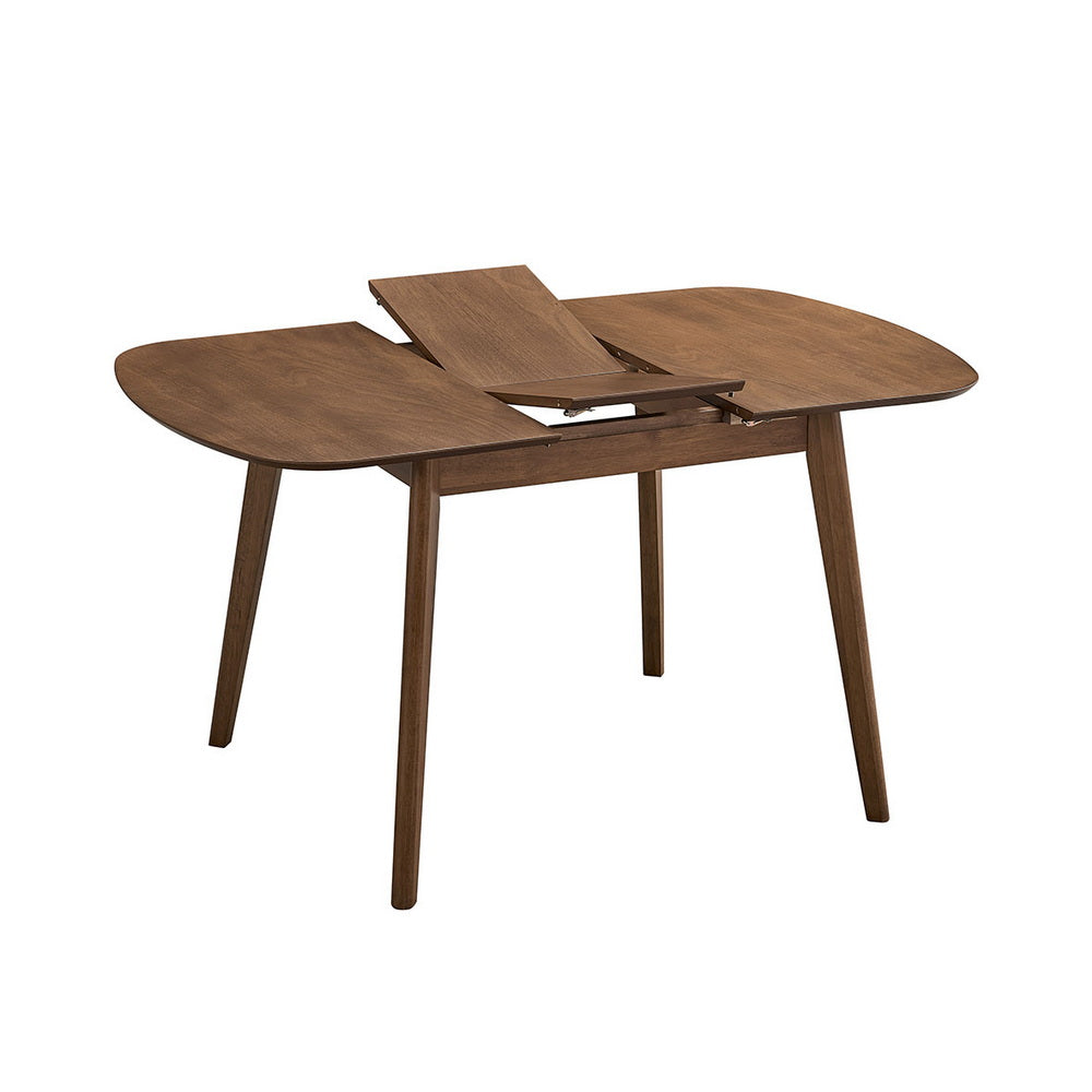 ACTU Extendable Dining Table Set for Small Spaces (Seats 4–6, Solid Wood)