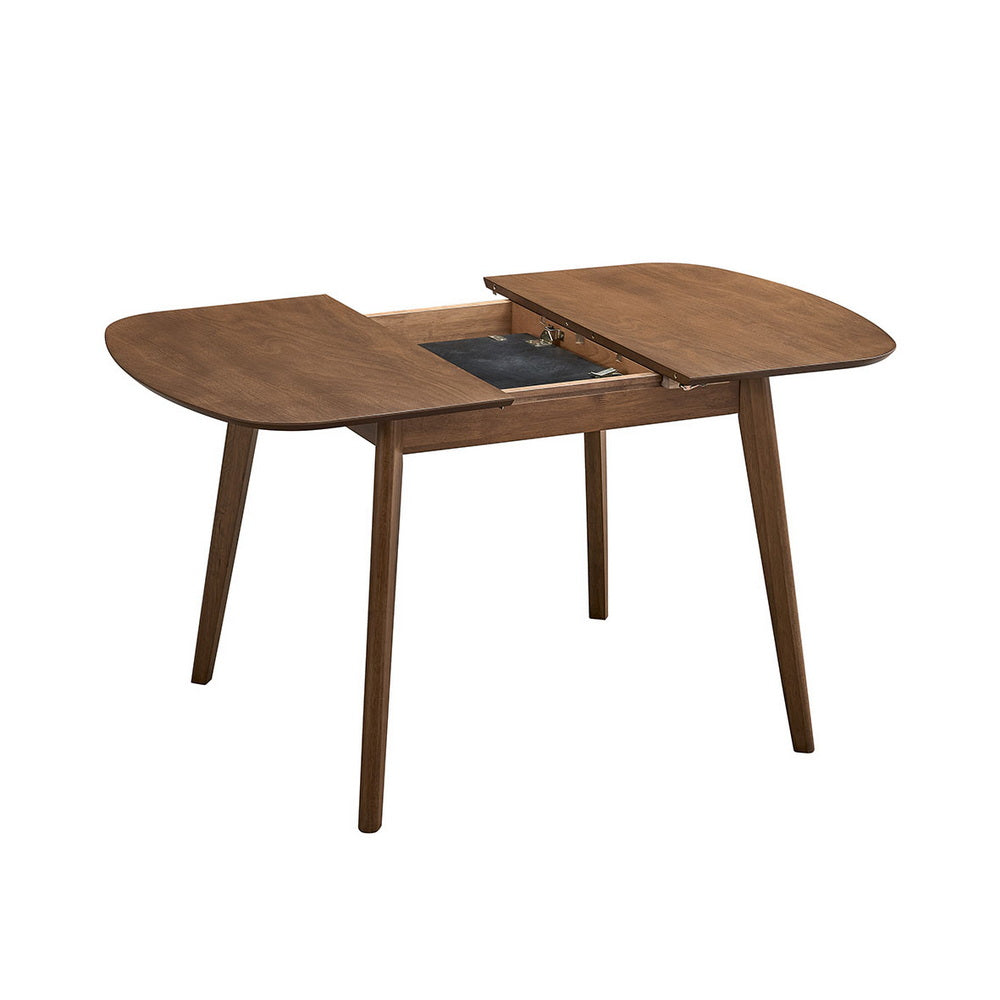 ACTU Extendable Dining Table Set for Small Spaces (Seats 4–6, Solid Wood)