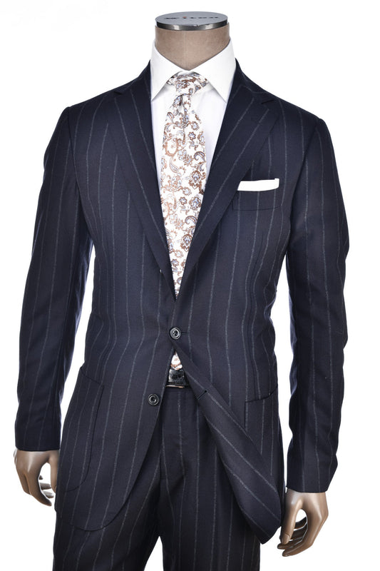 Sartorio Pinstripe Virgin Wool Suit
