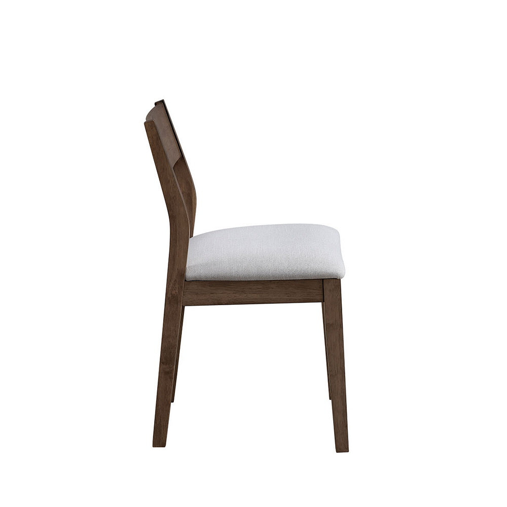 ACTU 59” Modern Dining Table Set for Small Spaces (Seats 4–6, Solid Wood)