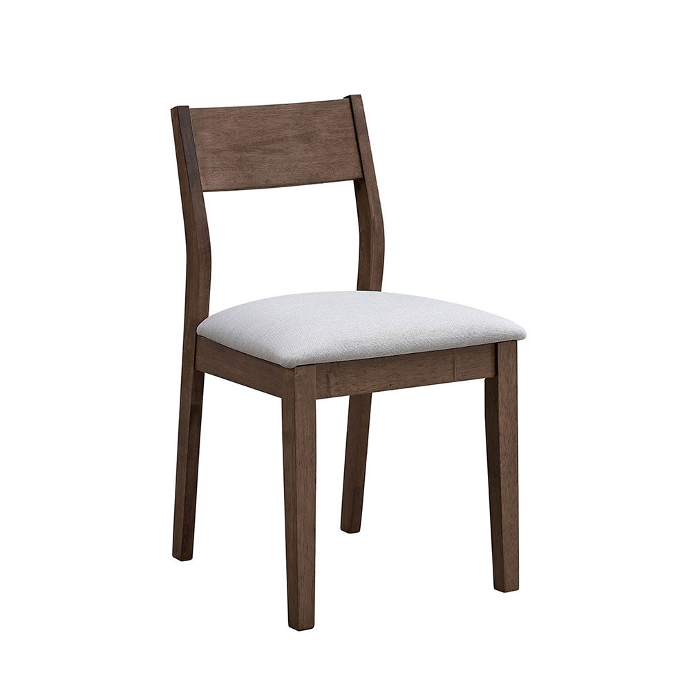ACTU 59” Modern Dining Table Set for Small Spaces (Seats 4–6, Solid Wood)