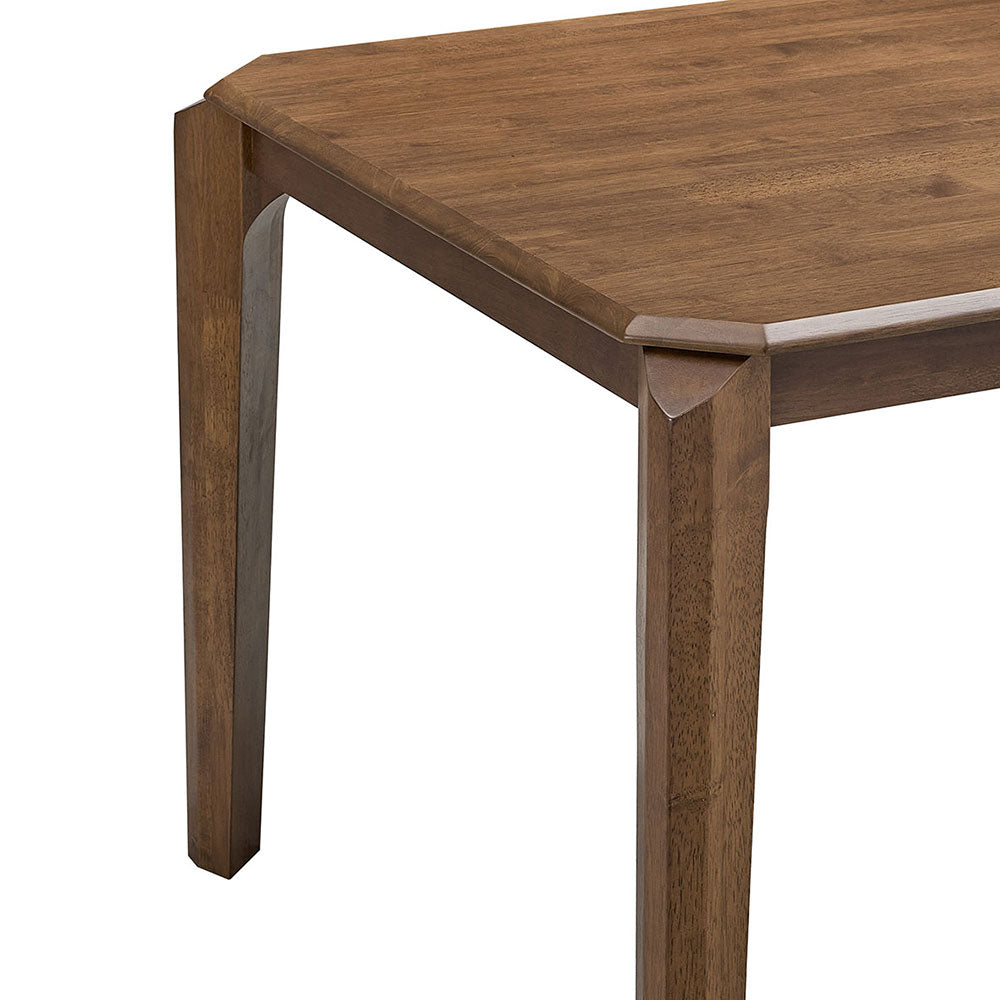 ACTU 59” Modern Dining Table Set for Small Spaces (Seats 4–6, Solid Wood)