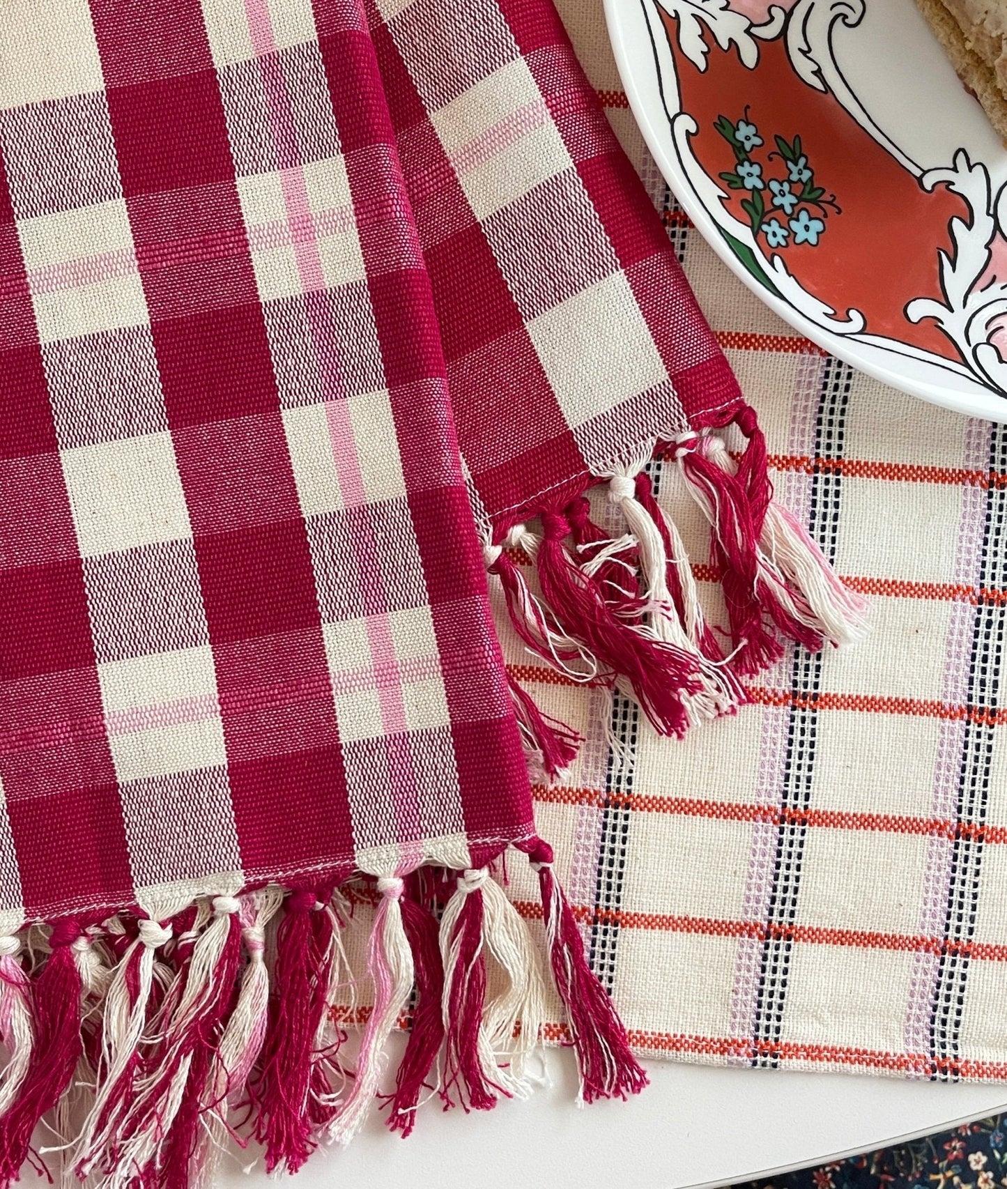 Abigail Plaid Kitchen Towel
