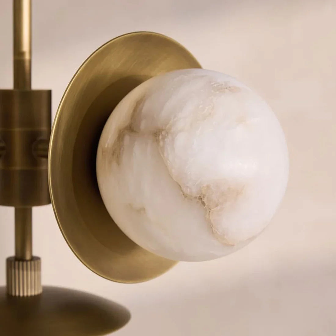 Alabaster Orb Cluster Chandelier