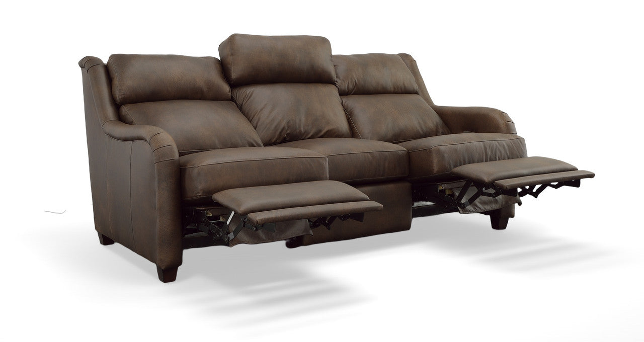 Alicia Luxury Power Motion Leather Sofa
