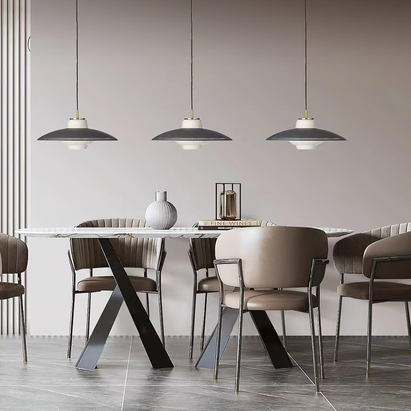 Alien Frisbee Pendant Lamp 17.7"