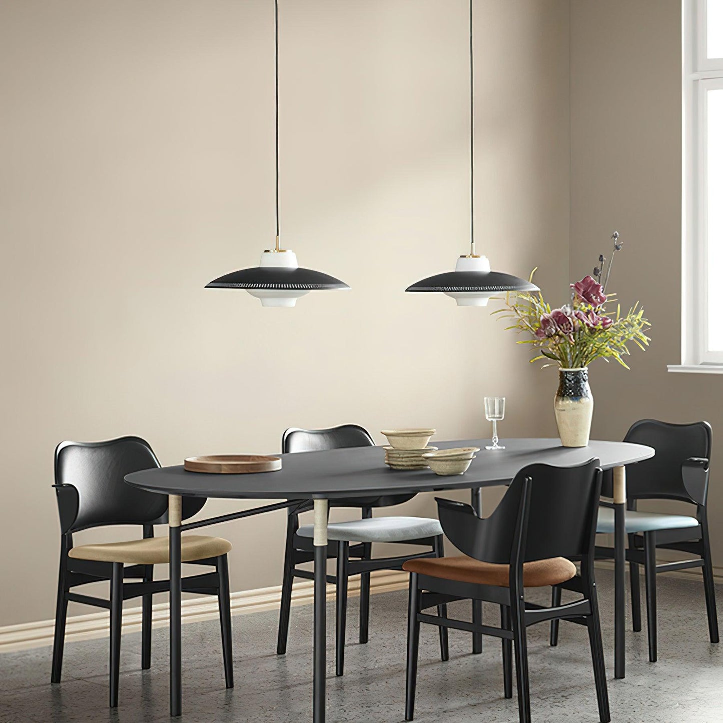 Alien Frisbee Pendant Lamp 17.7"