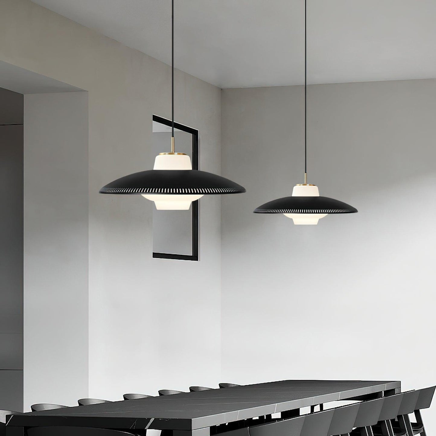 Alien Frisbee Pendant Lamp 17.7"