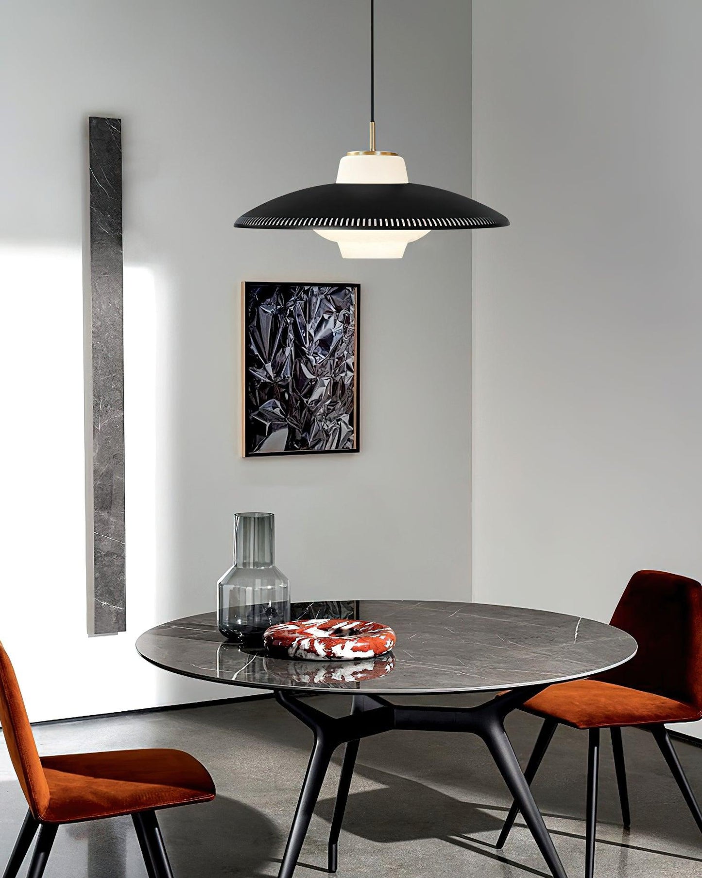 Alien Frisbee Pendant Lamp 17.7"