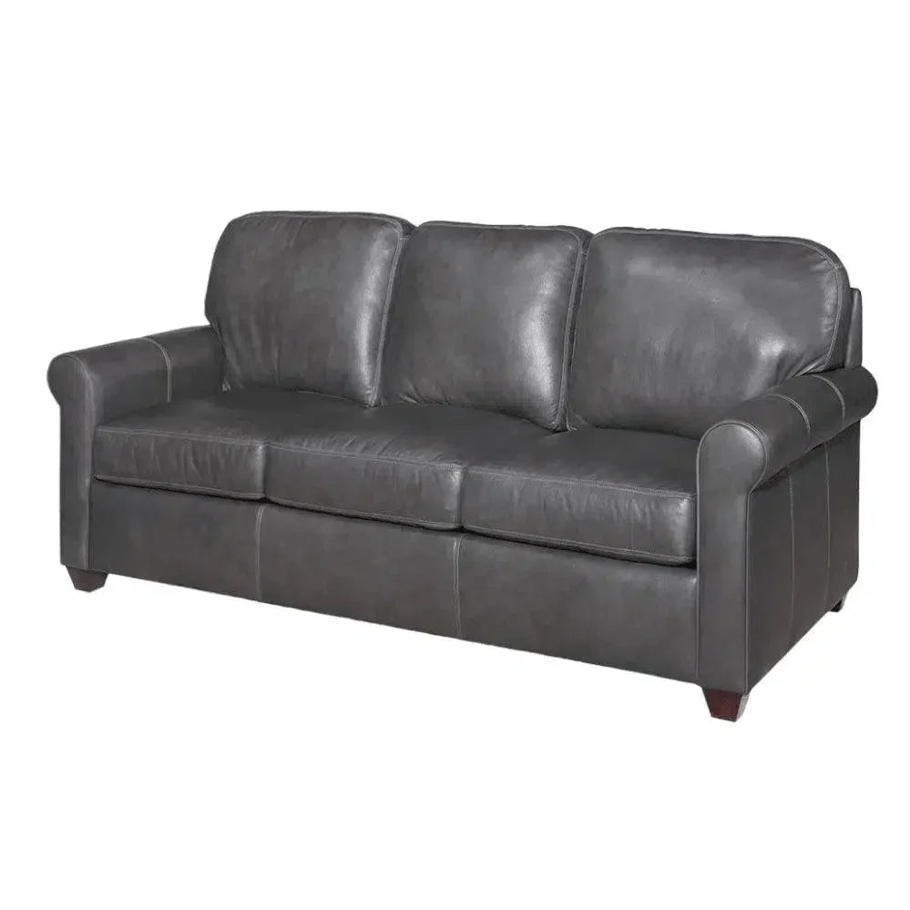 All American Cowboy Custom Made Leather Couch - America