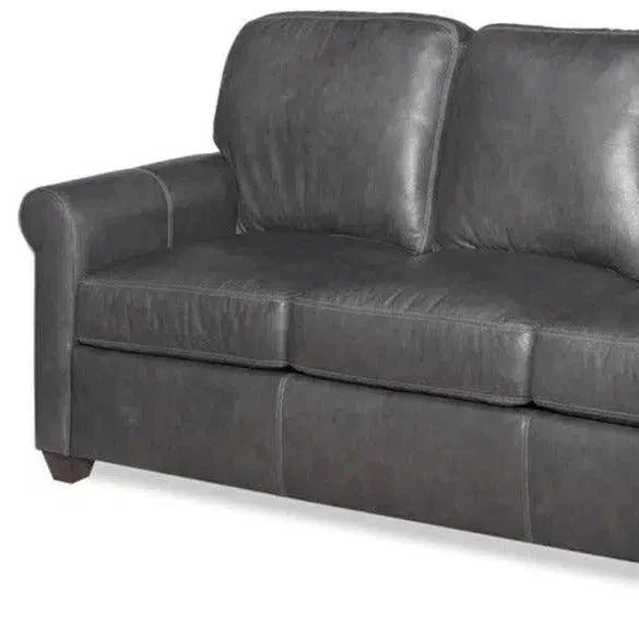 All American Cowboy Custom Made Leather Couch - America