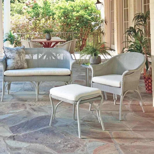 All Seasons Patio Lounge Chair Padded Seat