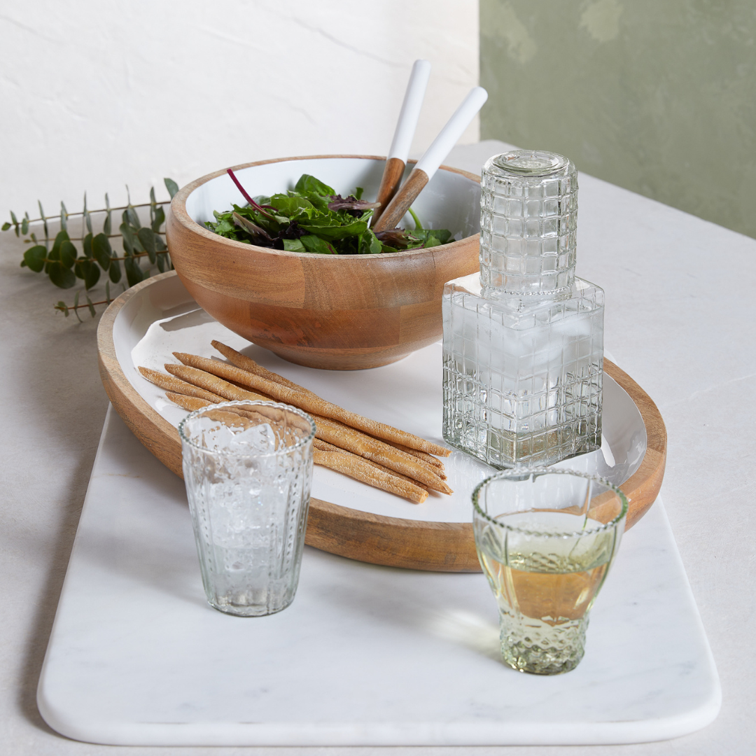 Madras Curva Footed Bowl, Medium