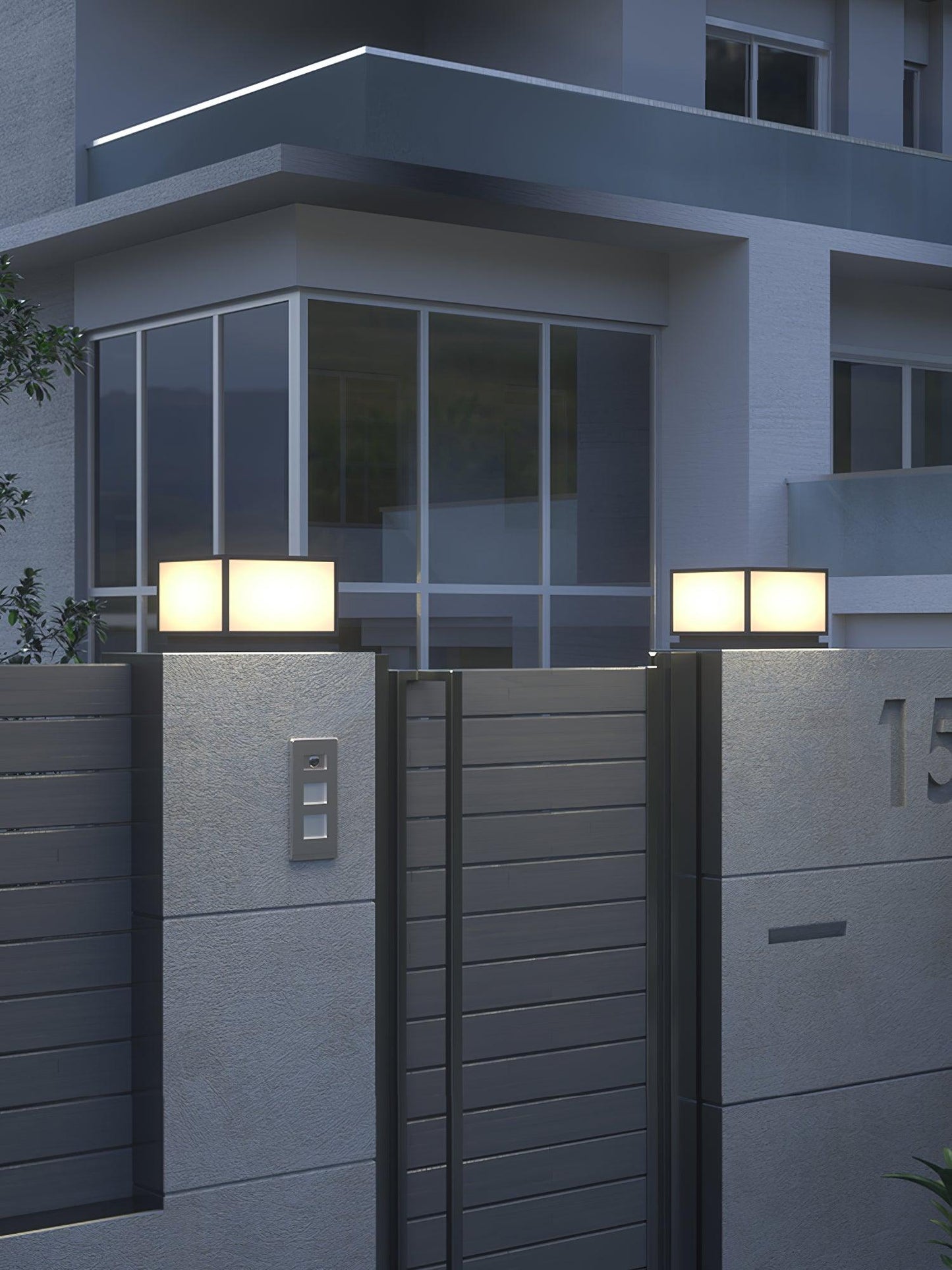 Anvia Outdoor Post Light 15.7"