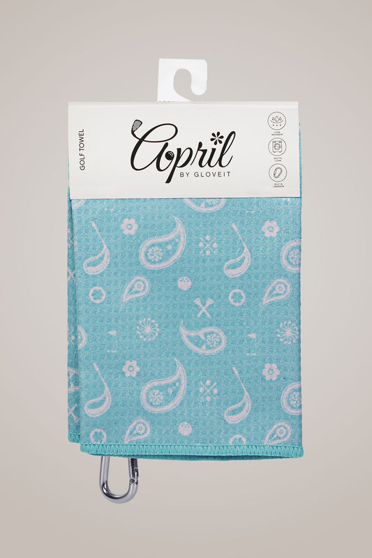 Aqua Golf Towel