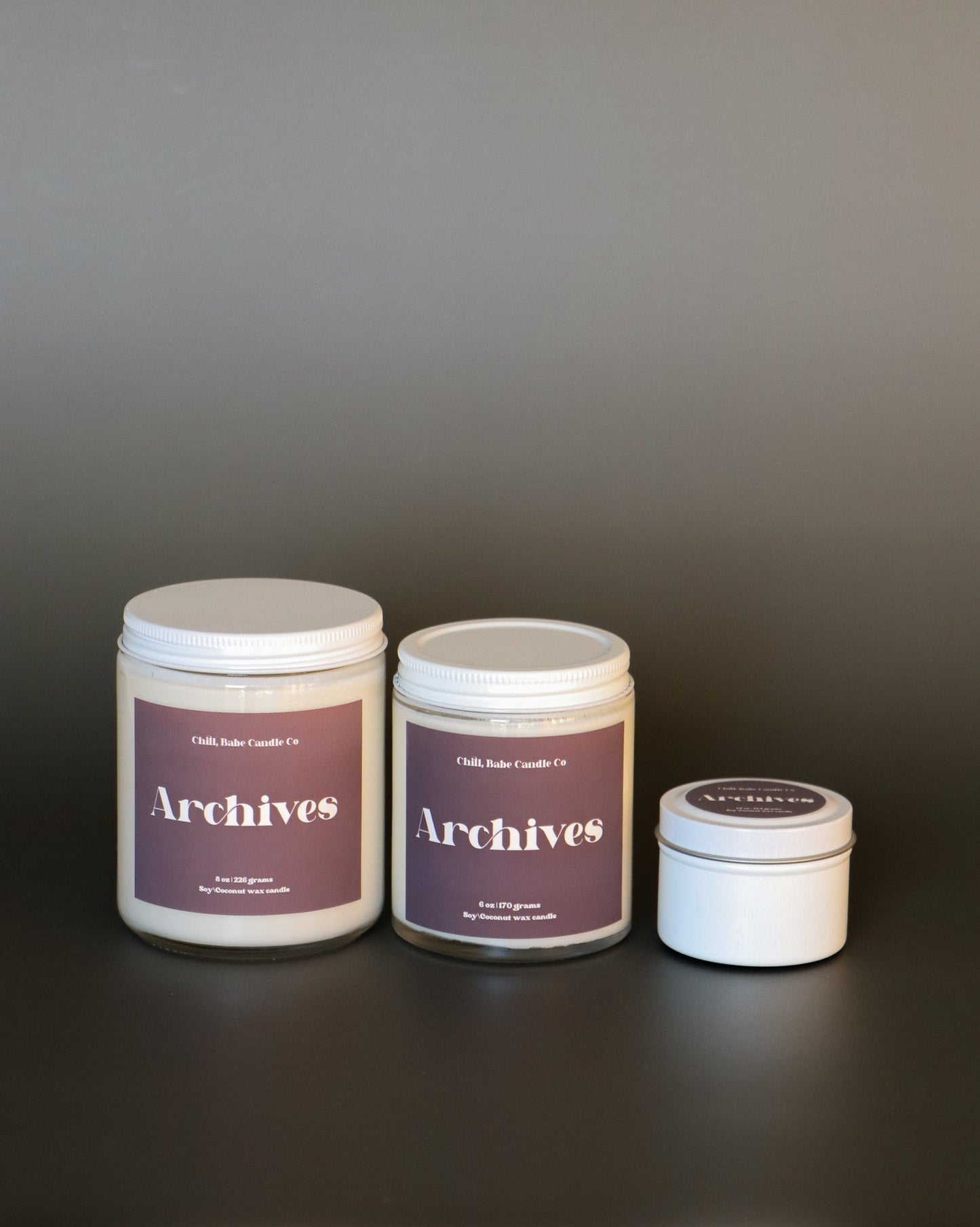 The Archives Artisanal Candle | Ink + Leather + Paper