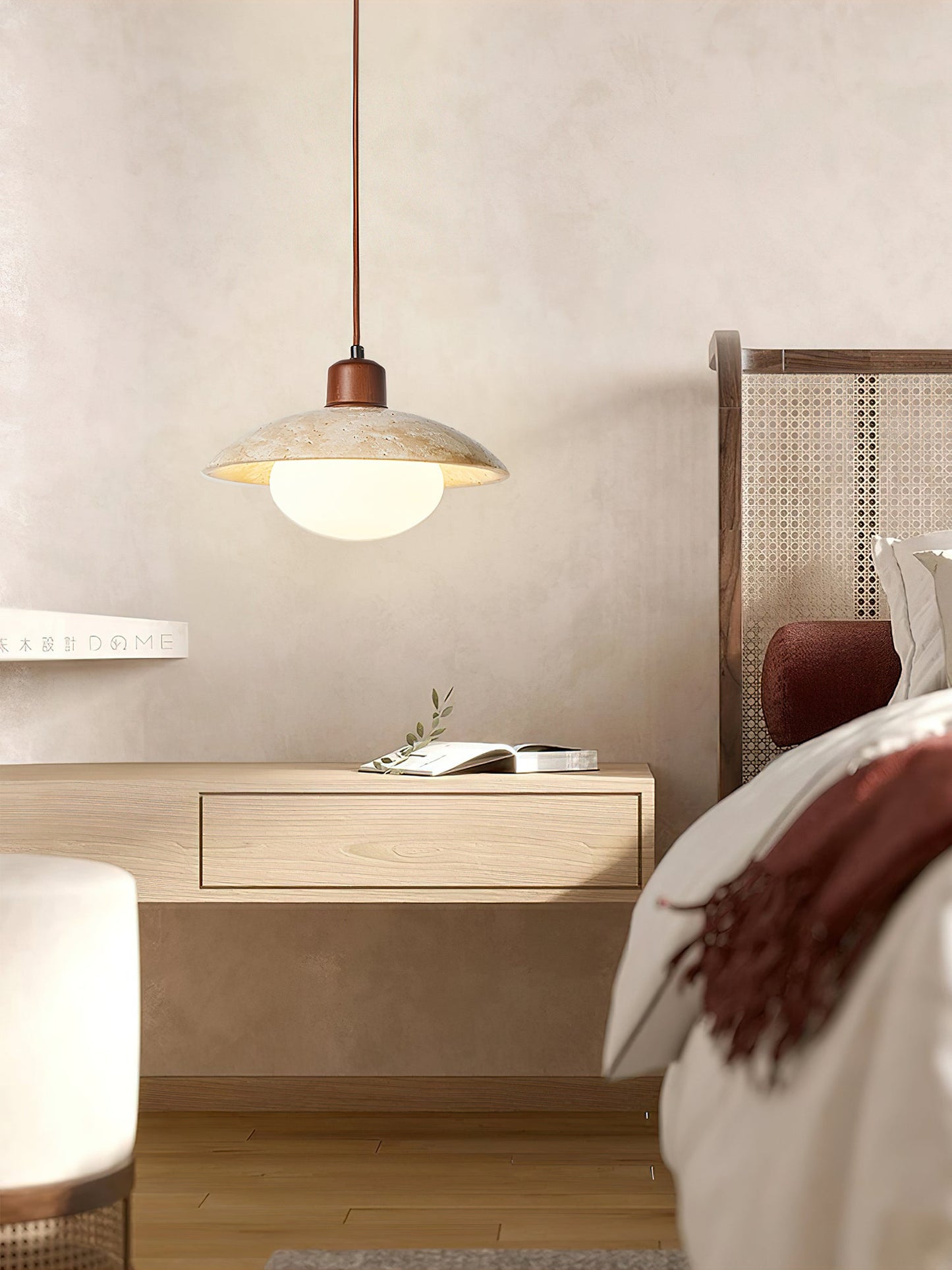 Aria Disc Pendant Lamp 9.8"