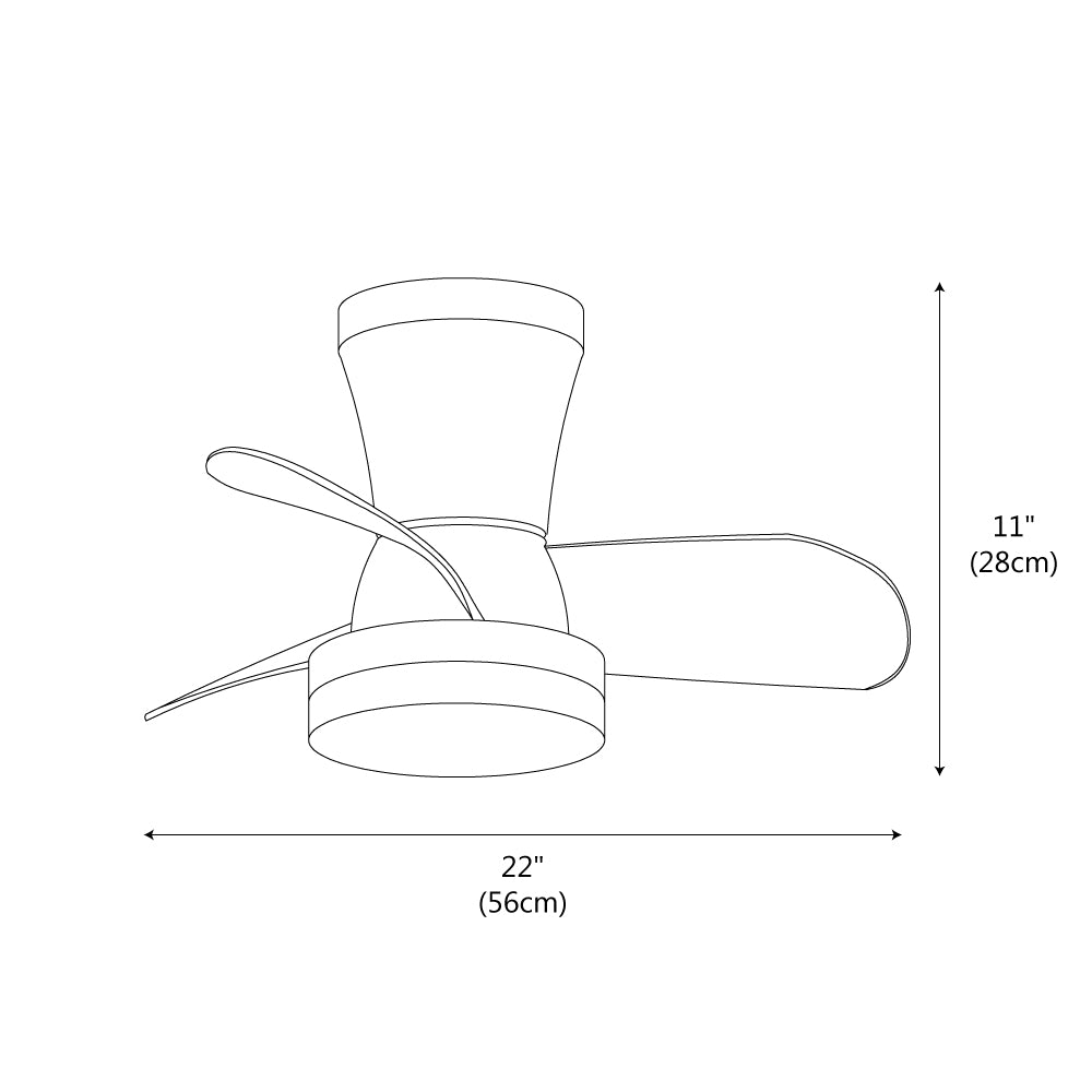 Arilia Ceiling Fan Light