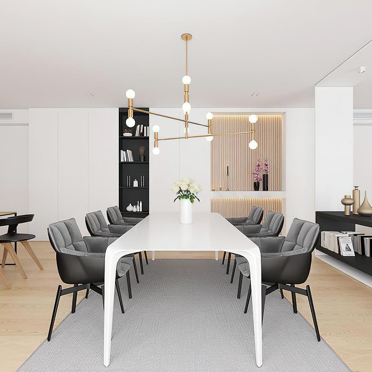 Atomium Chandelier 33.5"