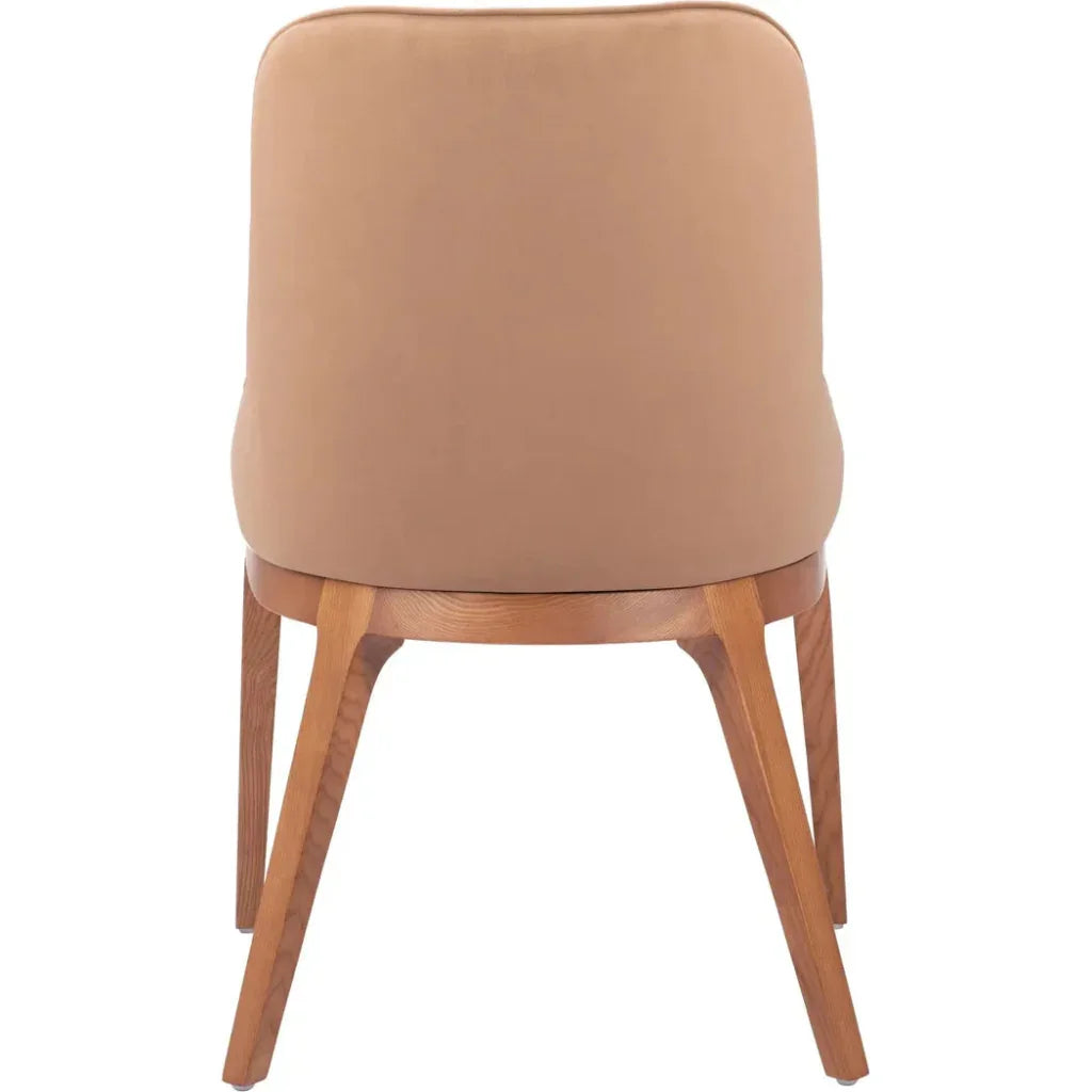 Ayr Fabric Armless Dining Chair 2PC