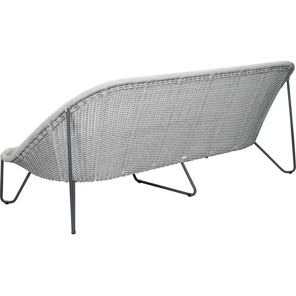 Azores 3 Seat Sofa - Coconut White Outdoor Couch