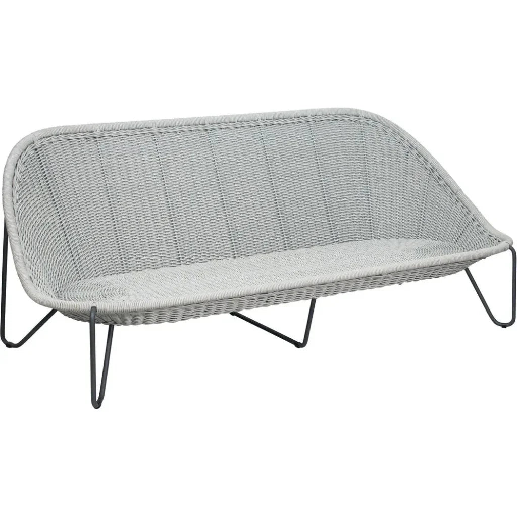 Azores 3 Seat Sofa - Coconut White Outdoor Couch
