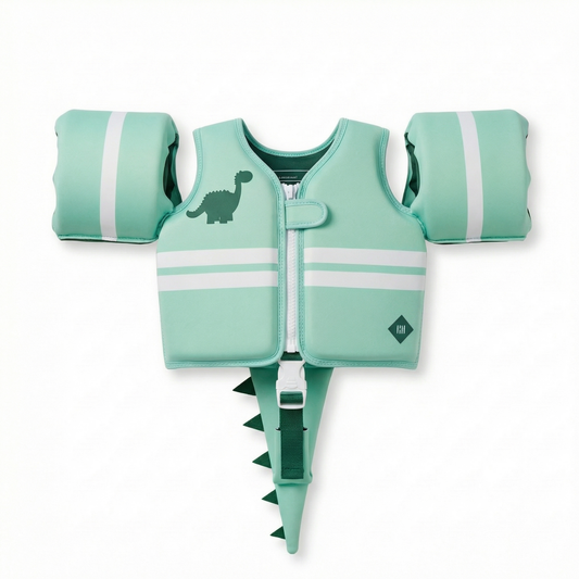 Floating Jackets with Sleeves for Bool or Beach | 1-3 Years | Dinosaur