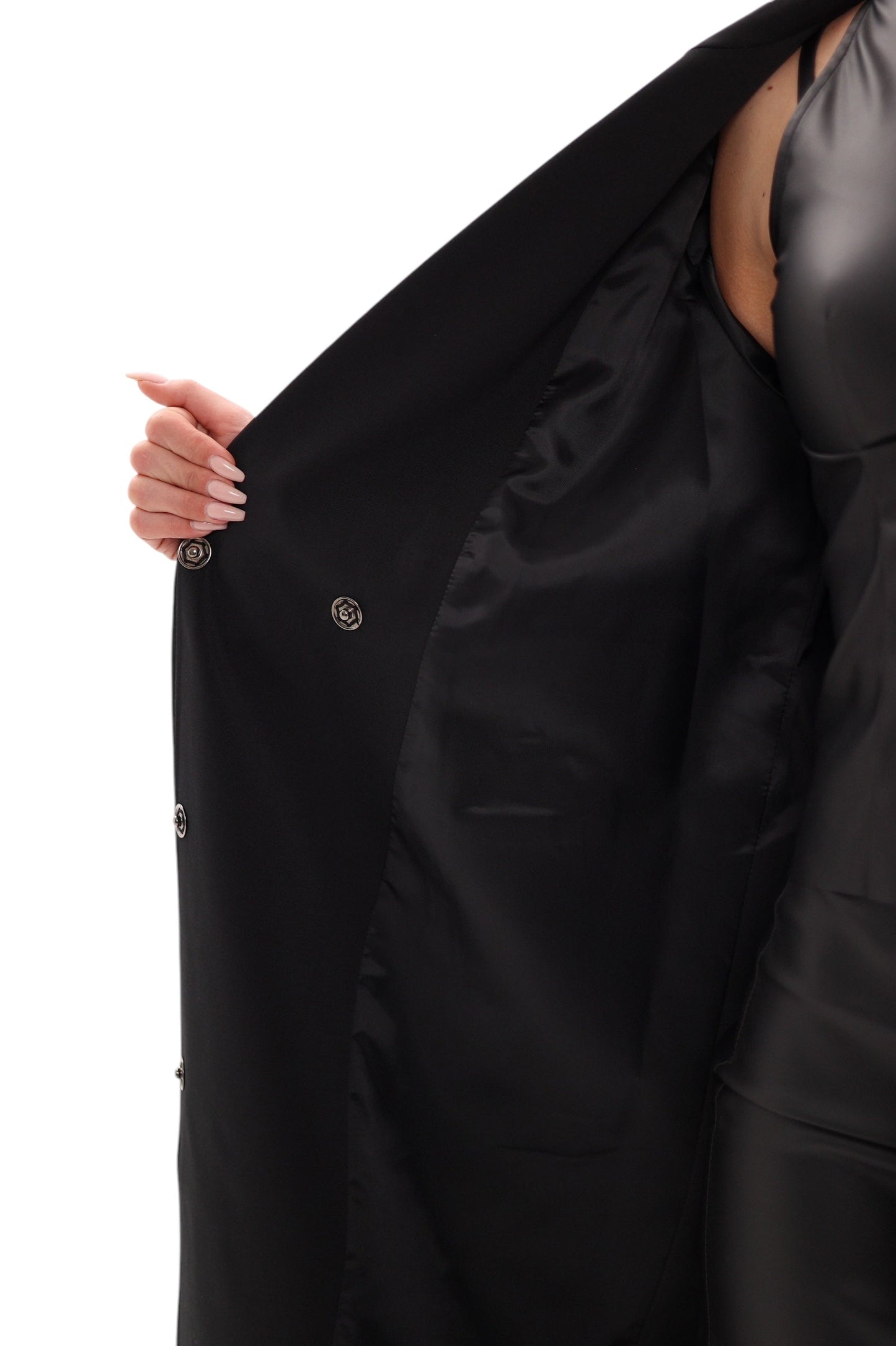 Karina Trench Coat in Black