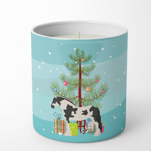 Cyldesdale Horse Christmas 10 oz Decorative Soy Candle