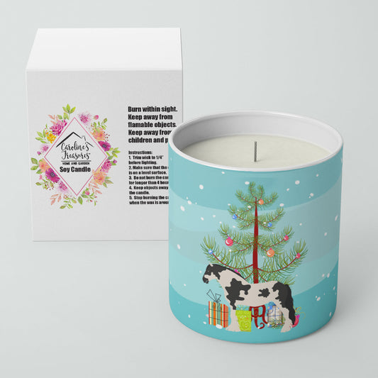 Cyldesdale Horse Christmas 10 oz Decorative Soy Candle
